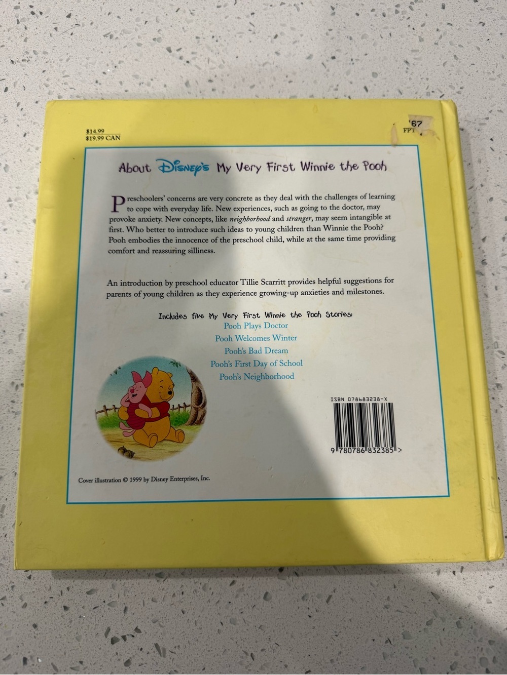 Disney Yellow My Very First Winnie the Pooh Board Book - Picture 2 of 4